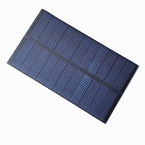 PET 5.5v 138 x80MM size Factory customized cheap 0.6W PET poly solar panel mini solar panel for solar power light 