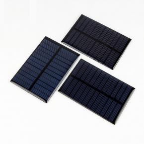 EPOXY 80x55MM 6V 0.6W solar panels for portable solar laptop charger Solar Photovoltaic Panels 18%-20% Optimized Cell 